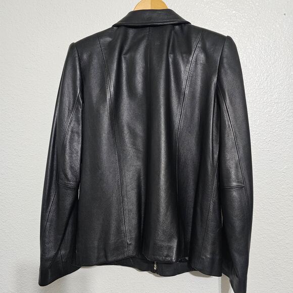 Vintage  1990's Valerie Stevens Petite  New Zealand Lamb Skin Size  S - Picture 2 of 10